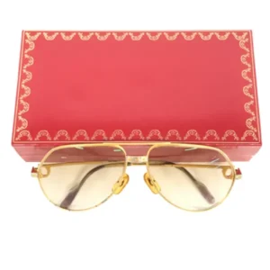 カルティエ サングラス めがね レンズ度入り