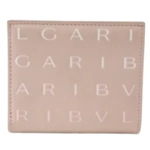 ブルガリ インフニートゥム 財布 レザー ピンク