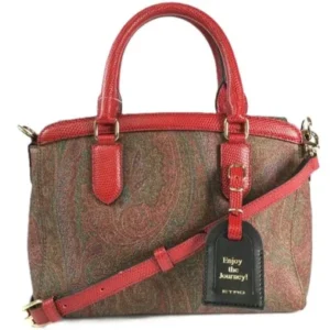 エトロ ハンドバッグ レザー