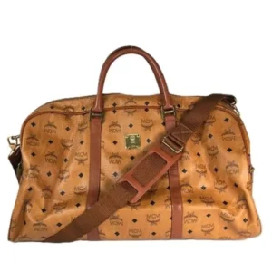 MCM ヴィセトス ボストンバッグ レザー