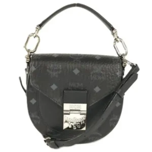 MCM ヴィセトス ハンドバッグ レザー