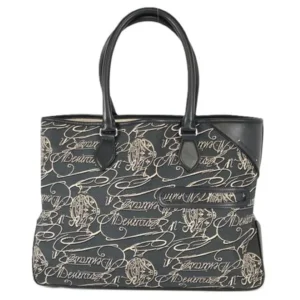 ベルルッティ カリグラフィ トートバッグ キャンバス レザー