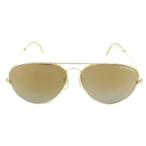 レイバン サングラス ブラウン×ゴールド