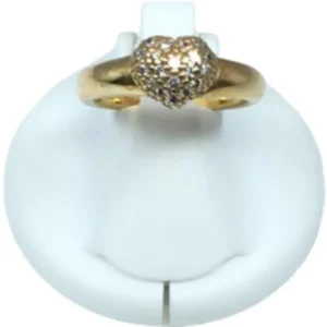 スタージュエリー K18 ダイヤ リング D0.33 ct