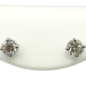 グラフ ラウンドダイヤモンドスタッドイヤリング ピアス