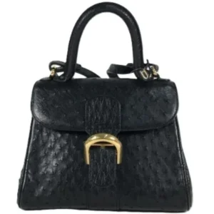 デルヴォー オーストリッチ ハンドバッグ