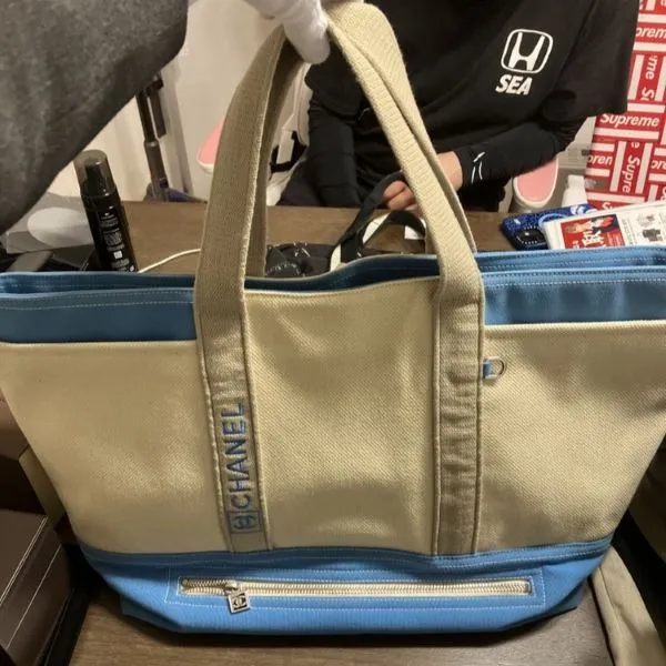 シャネル　スポーツライン　トートバッグ