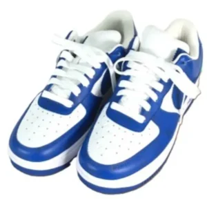 ナイキ エアフォース1 スニーカー ホワイト ブルー ルイヴィトンコラボ