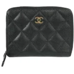 シャネル マトラッセ 財布 キャビアスキン