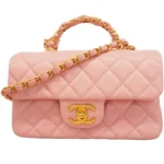 シャネル マトラッセ チェーンショルダーバッグ キャビアスキン