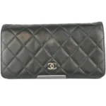 シャネル マトラッセ 財布 カーフスキン