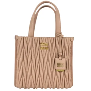 ミュウミュウ ハンドバッグ レザー