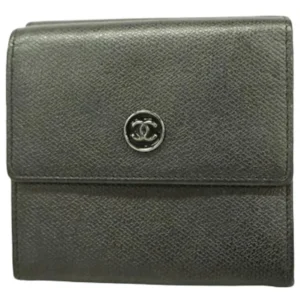 シャネル ココボタン 財布 レザー