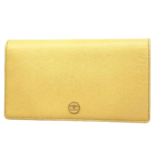 シャネル ココボタン 財布 レザー