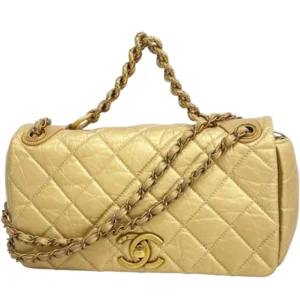 シャネル マトラッセ チェーンショルダーバッグ カーフスキン