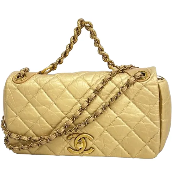 シャネル マトラッセ チェーンショルダーバッグ キャビアスキン