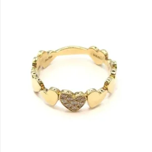 アーカー リング Au750 K18