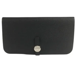 エルメス ドゴンロング 財布 レザー X刻印