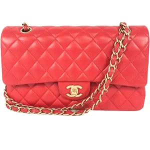 シャネル マトラッセ チェーンショルダーバッグ ラムスキン