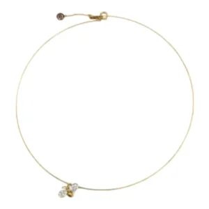 ギメル ネックレス ペンダントトップ K18/950Pt 0.143ct