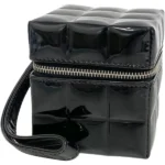 シャネル チョコバー ポーチ パテントレザー