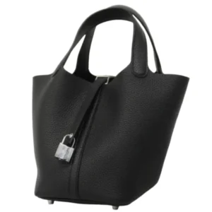 エルメス ピコタンロックPM ハンドバッグ レザー W刻印