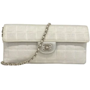 シャネル ニュートラベル チェーンショルダーバッグ キャンバス