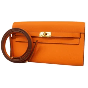 エルメス ケリートゥ―ゴー 財布 レザー U刻印