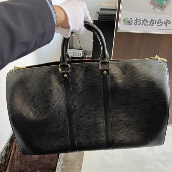 ルイヴィトン　エピ　キーポル　ボストンバッグ