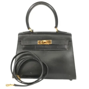 エルメス ミニケリー ハンドバッグ レザー