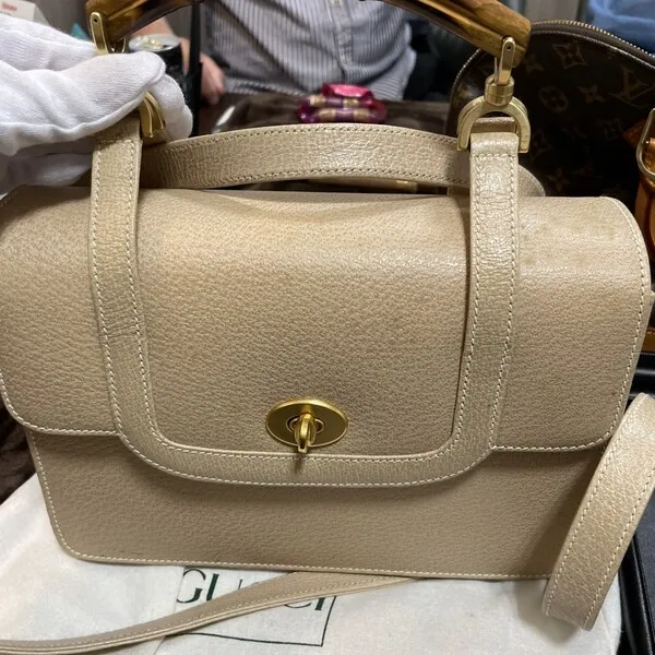 グッチ　バンブー　ショルダーバッグ