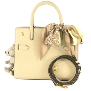 バーバリー ハンドバッグ レザー