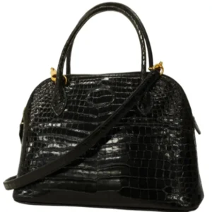 エルメス ボリード27 ハンドバッグ ポロサス 〇W刻印