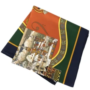 エルメス カレ90 スカーフ シルク