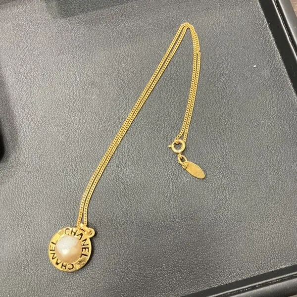 シャネル　フェイクパール　ヴィンテージネックレス