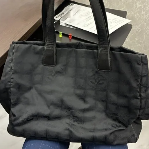シャネル　ニュートラベルライン　トートバッグ