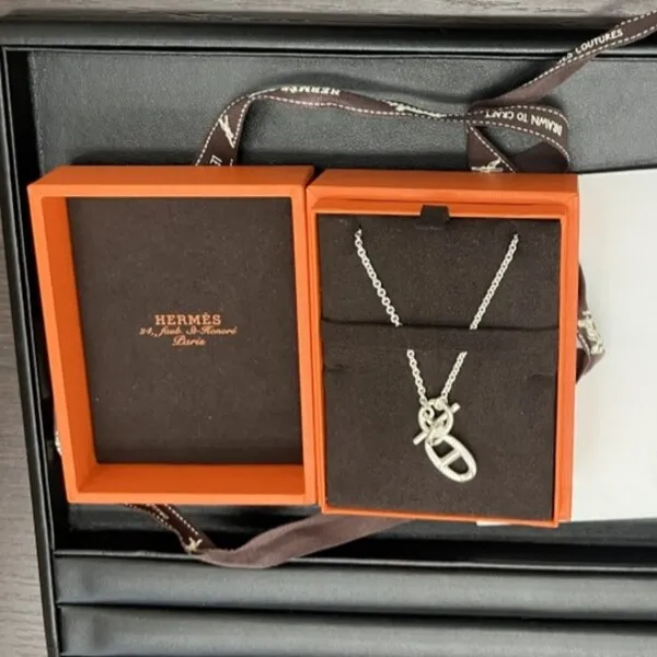 エルメス　シェーヌダンクル　ネックレス