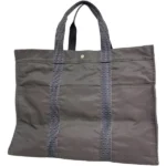 エルメス エールラインTGM トートバッグ キャンバス