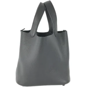 エルメス ピコタンロックPM ハンドバッグ レザー W刻印