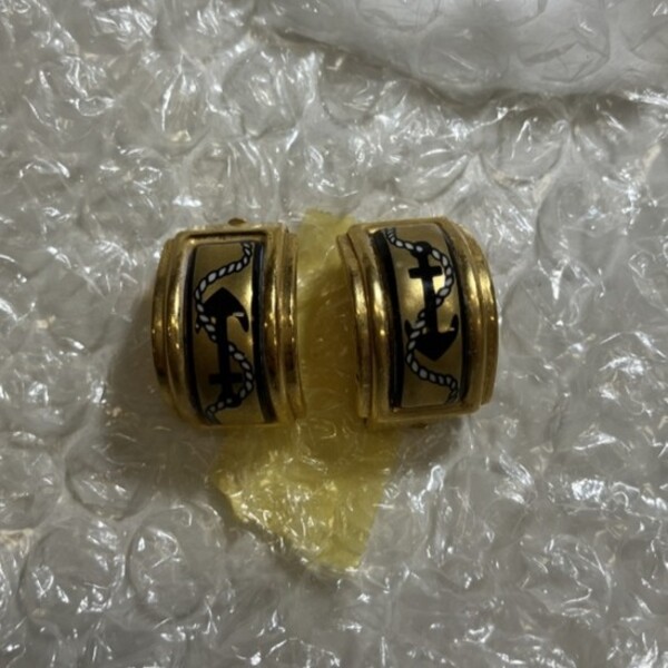 エルメス　エマイユ　イヤリング