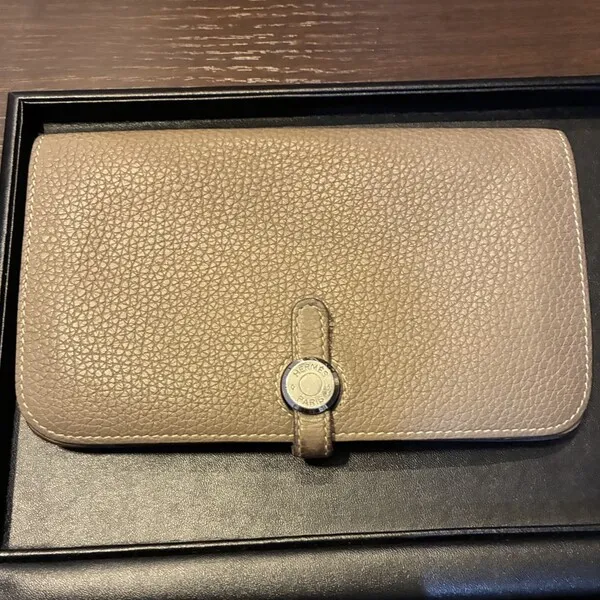 エルメス　ドゴン　レザーウォレット