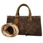 ルイ・ヴィトン モノグラムリバース オンザゴーEW ハンドバッグ M46653