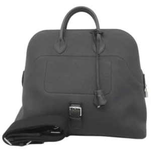 エルメス ボリードバックパック ハンドバッグ レザー W刻印