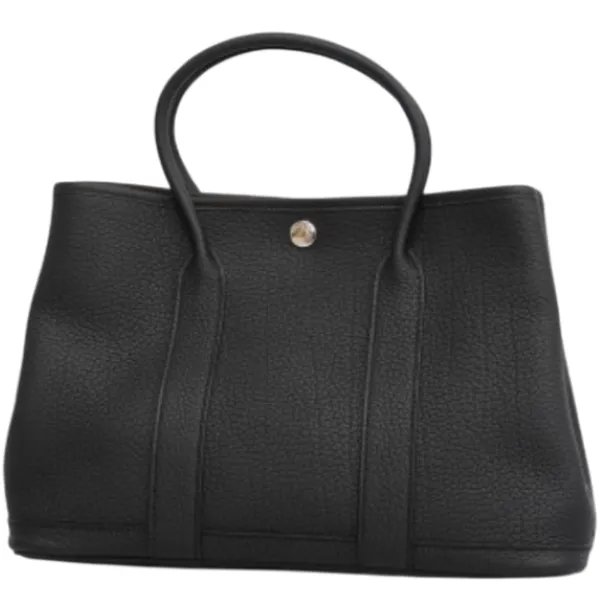 エルメス ガーデンパーティPM ハンドバッグ ネゴンダ ブラック B刻印買取の参考価格- ブランド買取専門店のおたからや