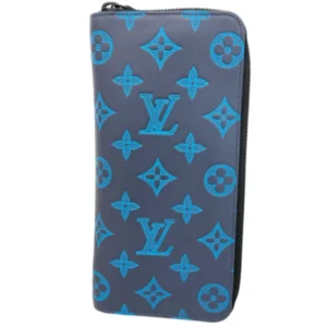 ルイ・ヴィトン モノグラム・シャドウ ジッピーウォレットヴェルティカル 財布 M82322