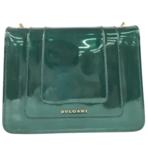 ブルガリ ショルダーバッグ パテントレザー