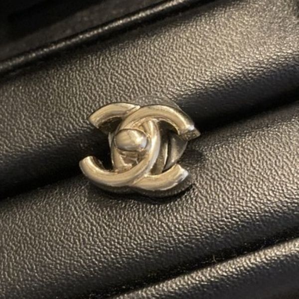 シャネル　ココマーク　シルバーピアス