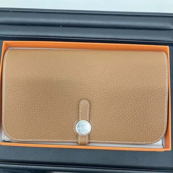 エルメス　ドゴン　レザーウォレット