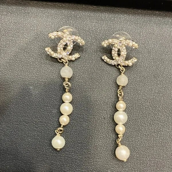 シャネル　ココマーク　パールピアス