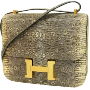 エルメス コンスタンスミニ ショルダーバッグ リザード Y刻印